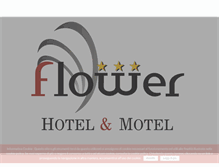 Tablet Screenshot of hotelmotelflower.it